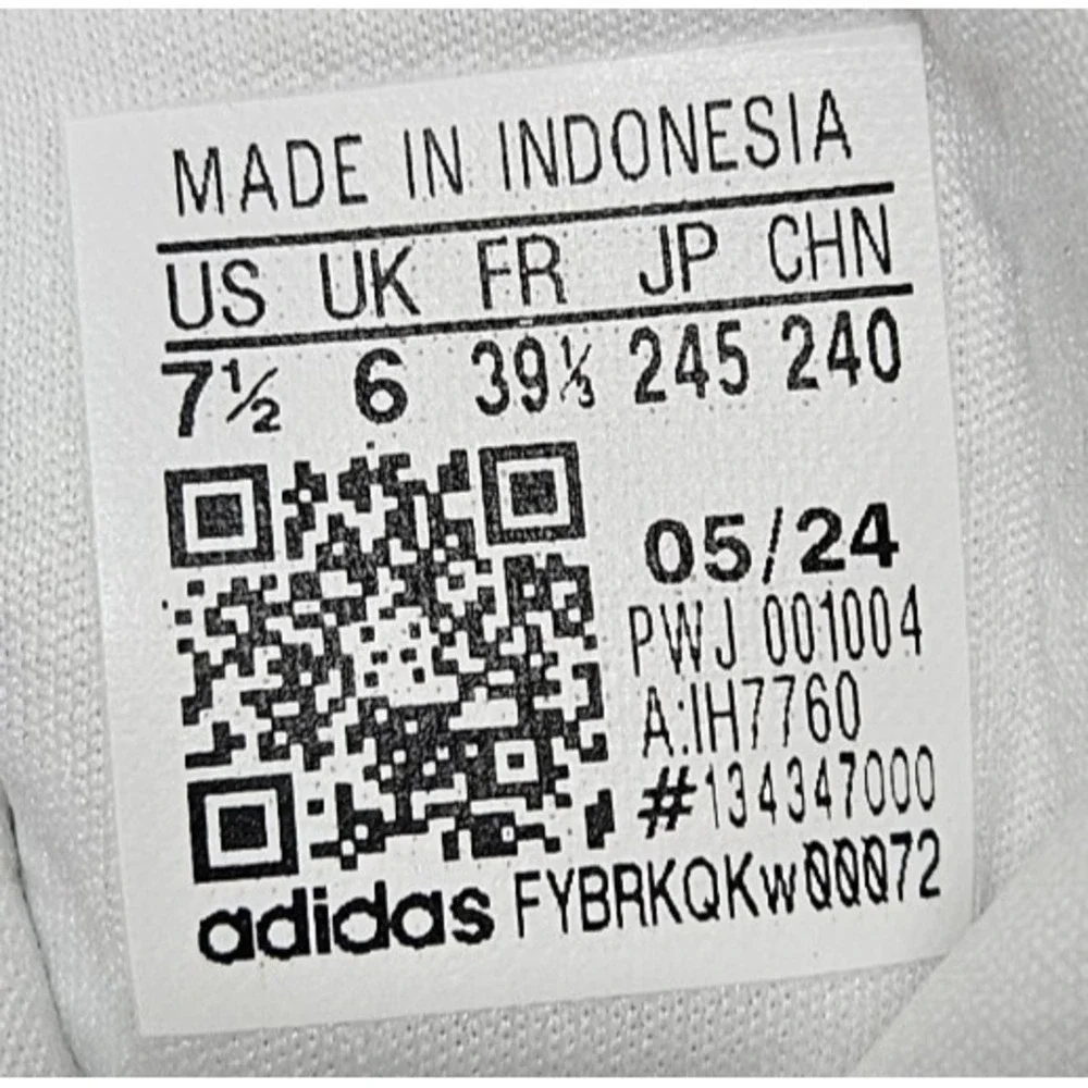 Adidas Women's RunFalcon 5 Running Shoes IH7760‎ Cloud White Sz 7.5